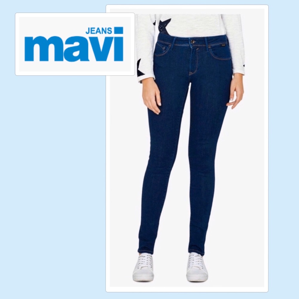 Mavi Alexa mid rise skinny jeans. 26/28
